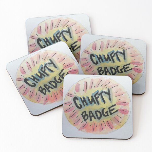 Item preview, Chufty Badge designed and sold by artbethbarlow.