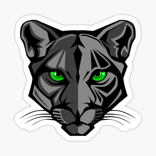 Puma Sticker for Sale by Aleksey Alekseev Redbubble