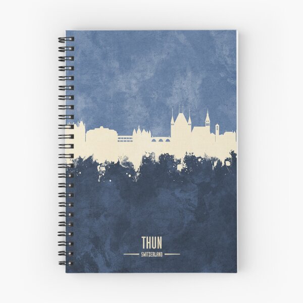 Item preview, Thun Switzerland Skyline designed and sold by ArtPrints.