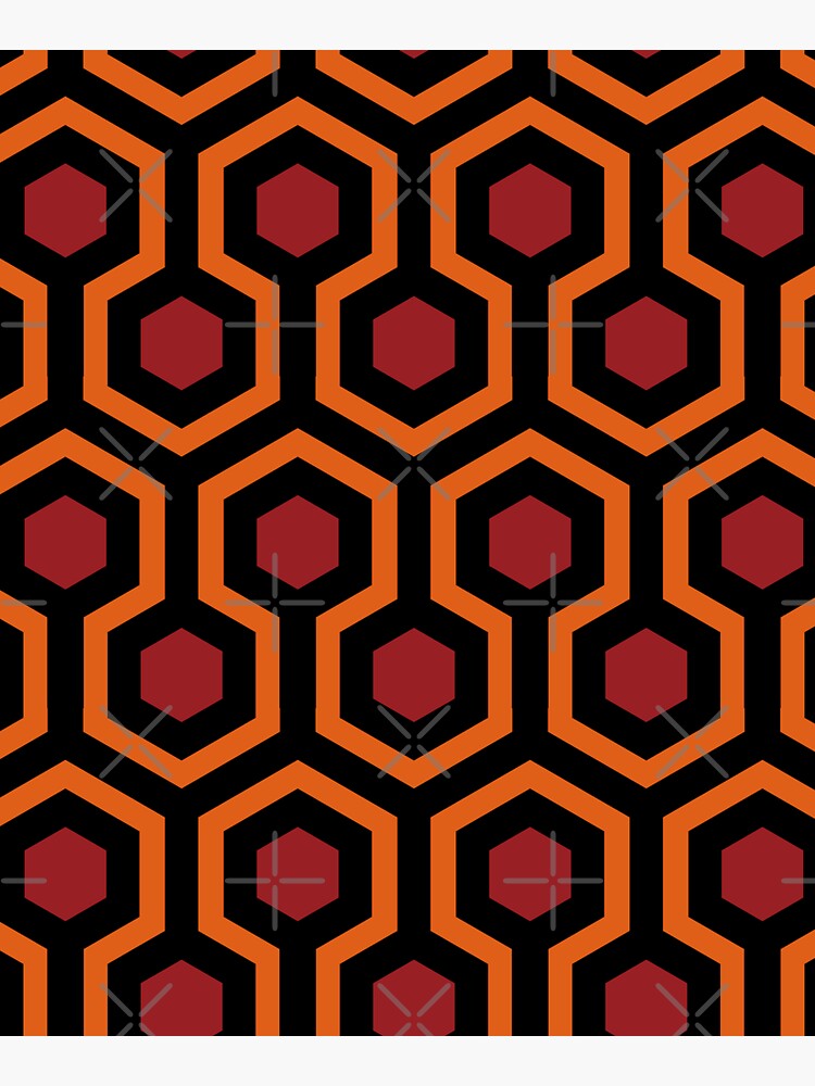 Overlook Hotel Carpet from The Shining Large by jutulen