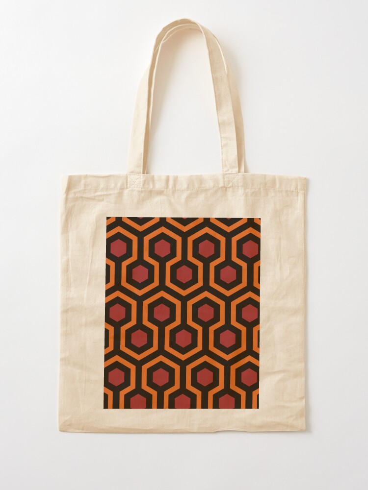 Alternate view of Overlook Hotel Carpet from The Shining Large Tote Bag