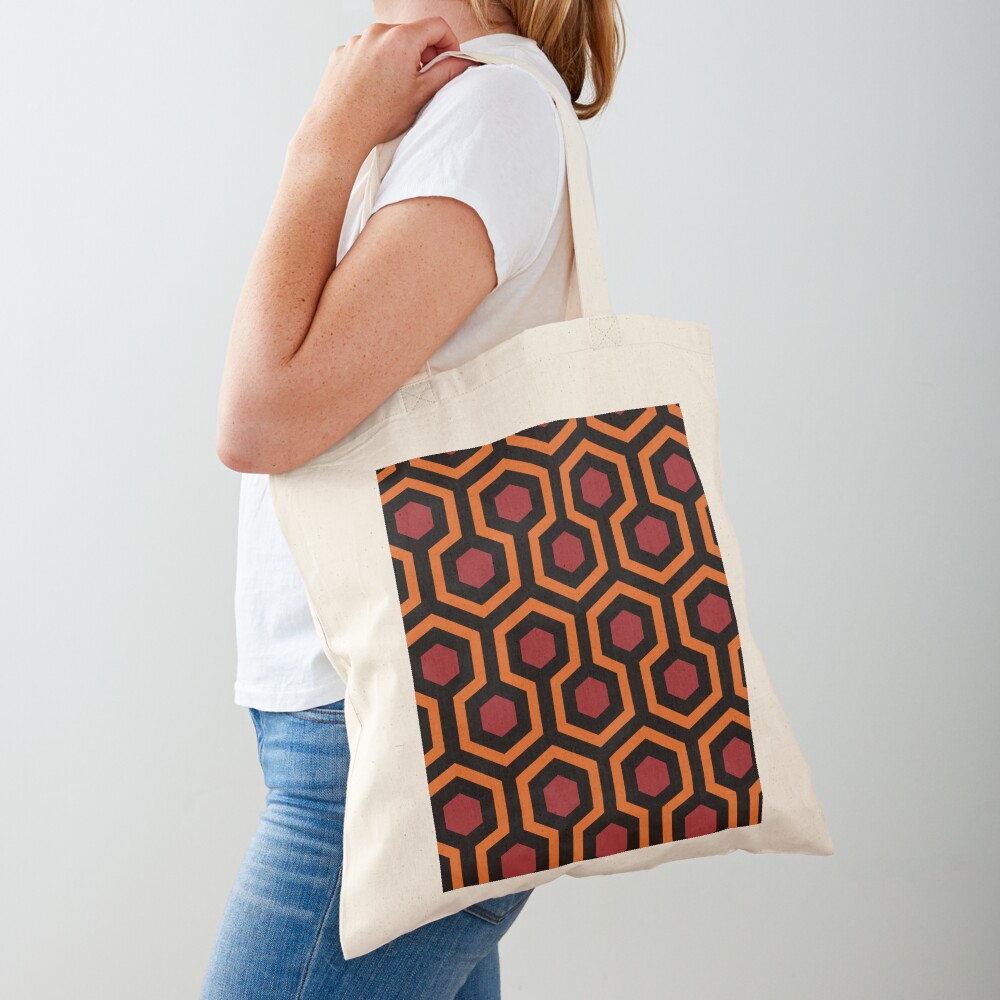 Overlook Hotel Carpet from The Shining Large Tote Bag