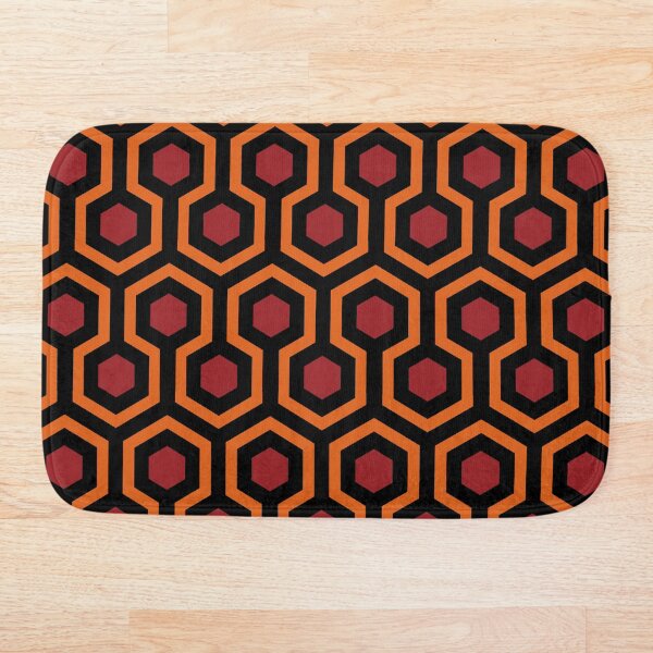 Overlook Hotel Carpet from The Shining Large Bath Mat