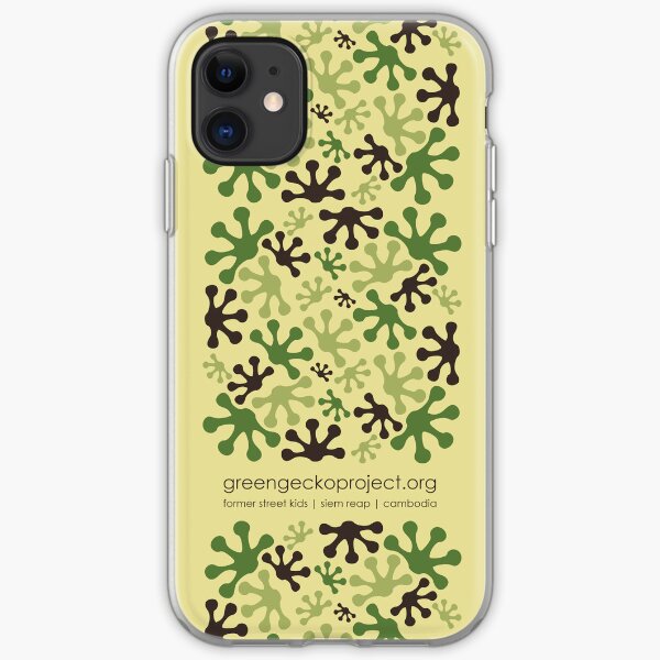 Green Mango Camo iPhone Soft Case