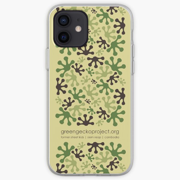 Green Mango Camo iPhone Soft Case