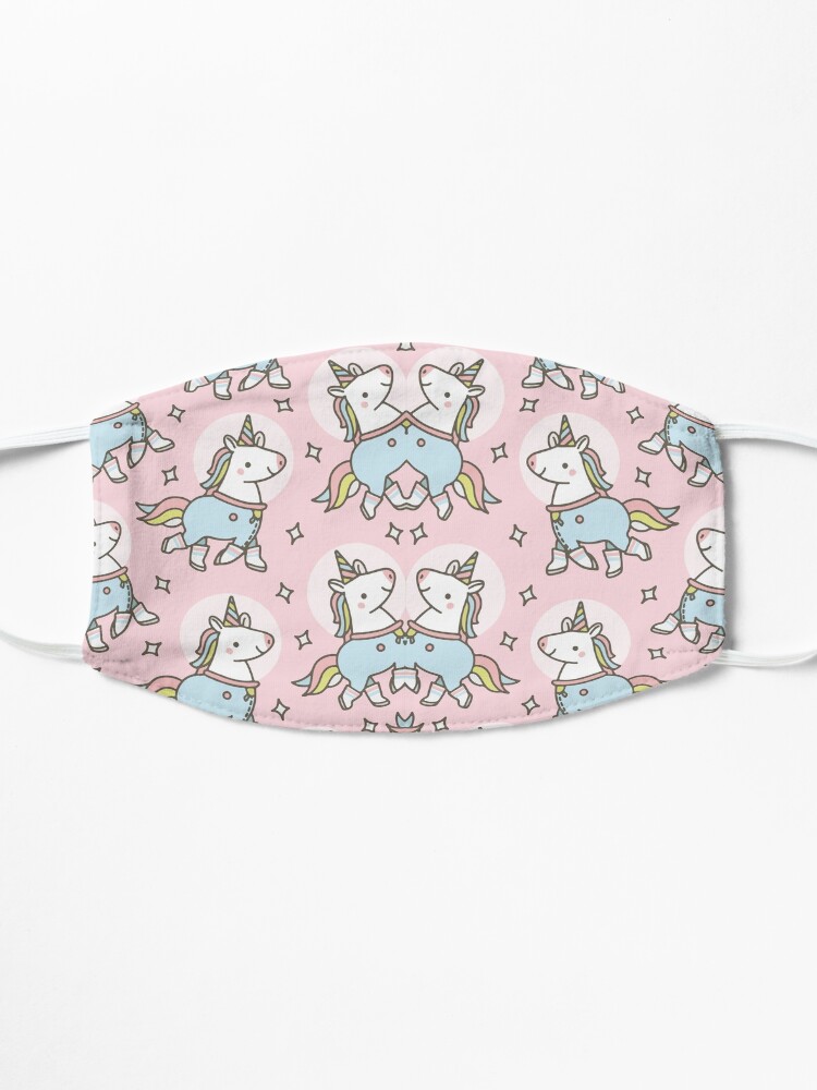 Alternative Ansicht von Niedliches Einhorn Design Geschenk mit Einhorn Muster Maske