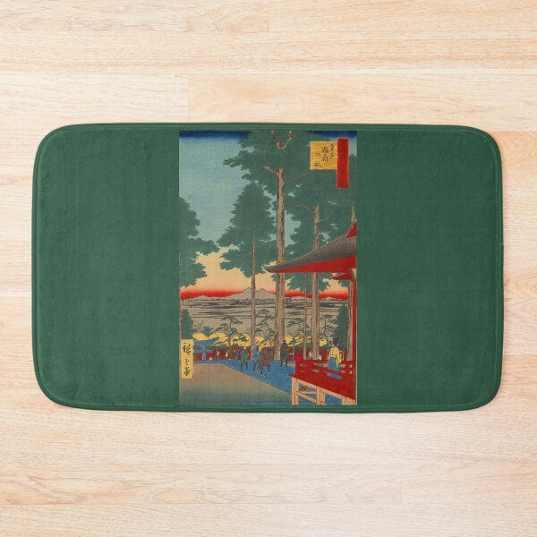 Item preview, Oji Inari Shrine - Hiroshige Ando - 1857 designed and sold by CrankyOldDude.