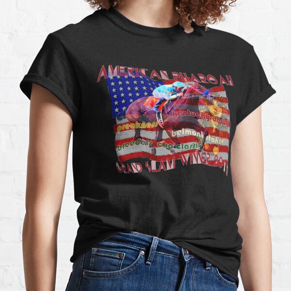 American Pharoah Horse Racing's Grand Slam Winner 2015 Classic T-Shirt