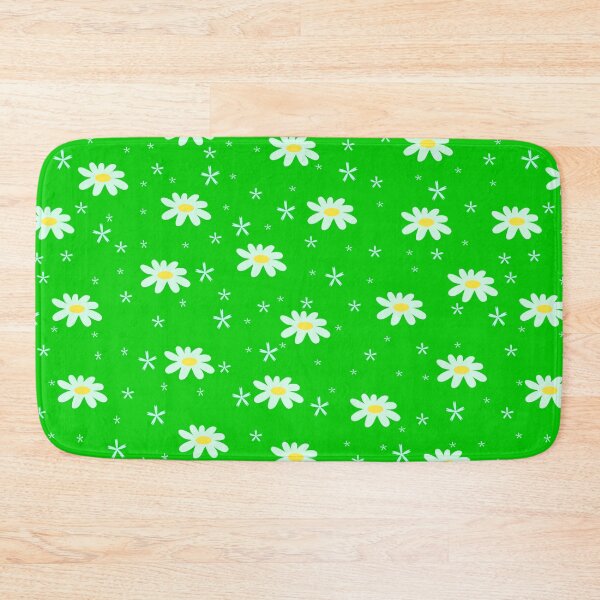 Item preview, Green meadow with daisies and white little flowers. Seamless. designed and sold by Shoshina.