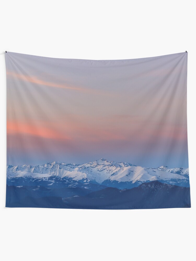 magical mountain tapestry