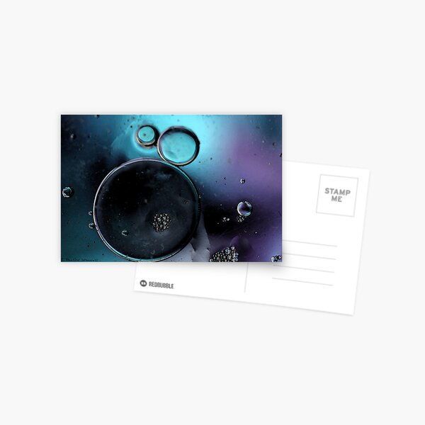 Outer space Postcard
