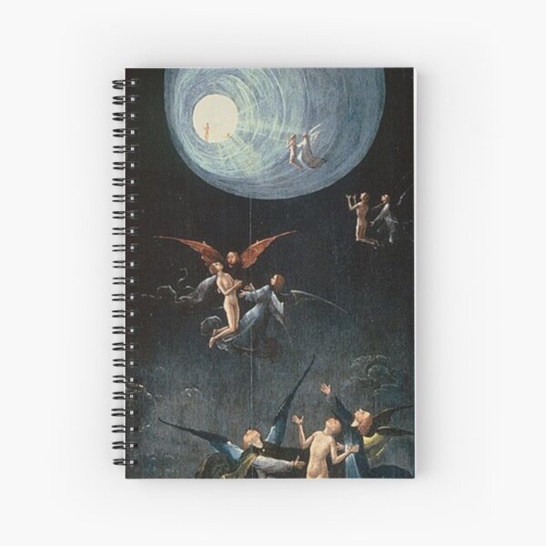 Hieronymus #Bosch #HieronymusBosch #Painting Art Famous Painter   Spiral Notebook