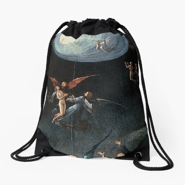 Hieronymus #Bosch #HieronymusBosch #Painting Art Famous Painter   Drawstring Bag