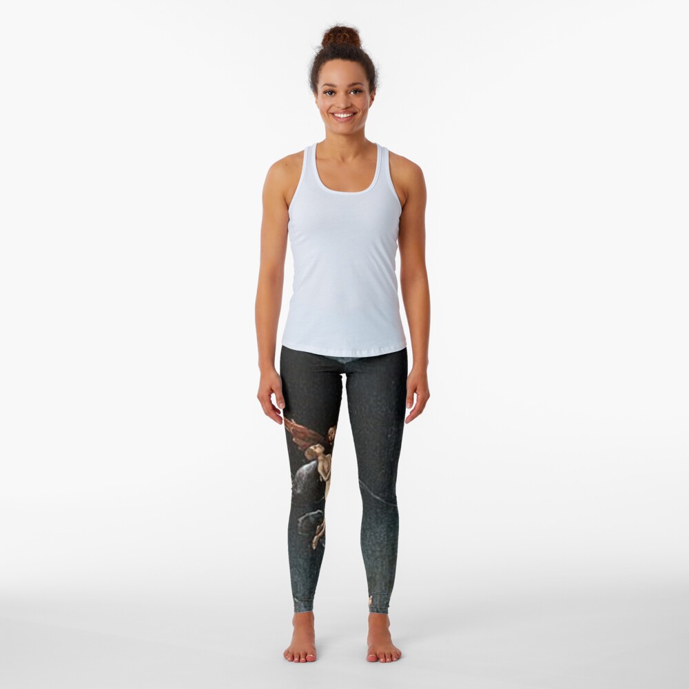 Hieronymus Bosch, leggings_womens_front,square