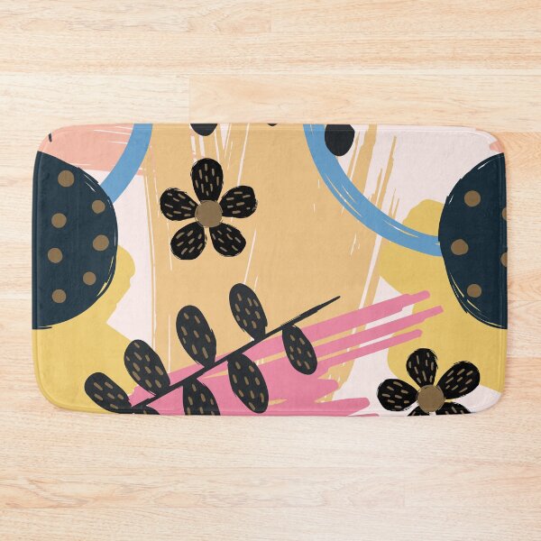 Item preview, Abstract Floral Pattern in Pastel Colors designed and sold by AnastasiaDesign.