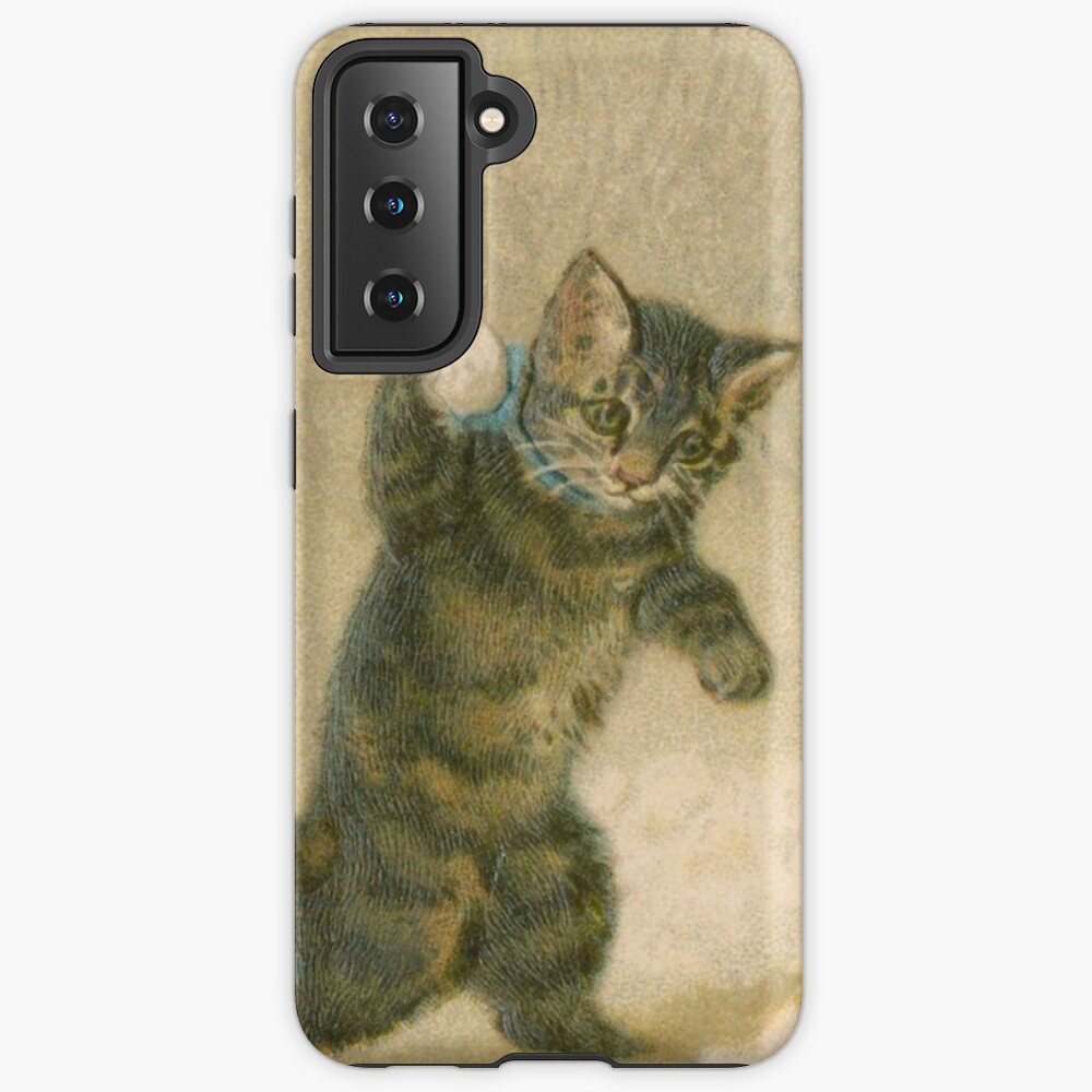 Galaxy S10 Somebody's Feral Sorella French Sister Wild Family Retro Cat Case