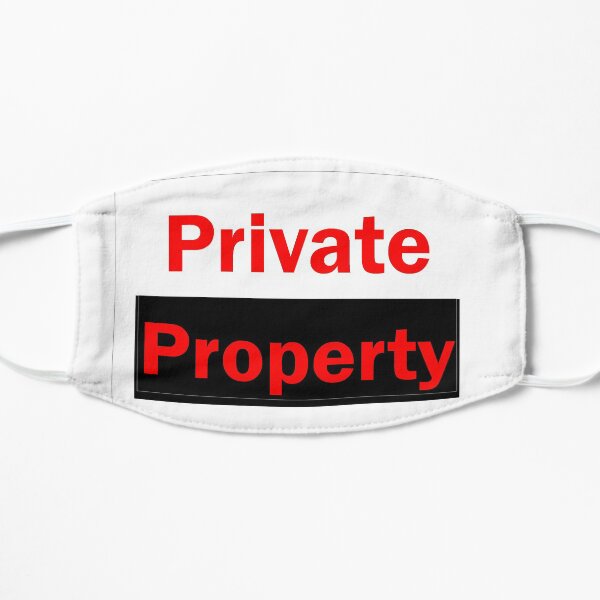 private property Flat Mask