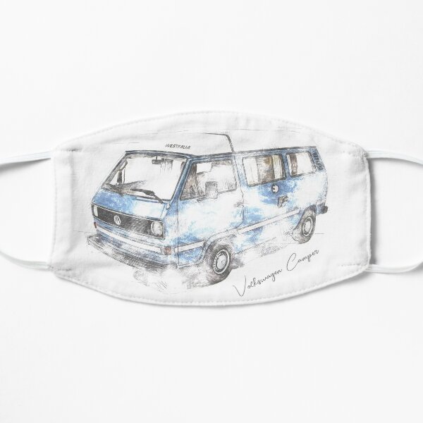 Camper Westfalia VW Bulli Zeichnung Mask
