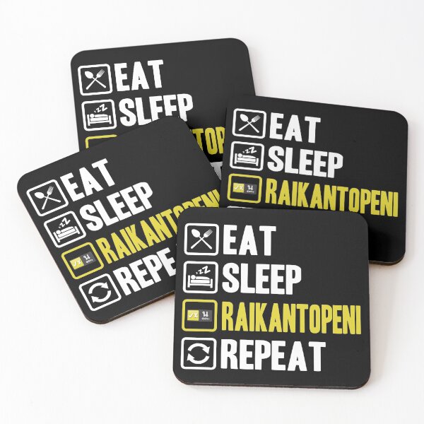 Item preview, Eat Sleep Raikantopeni Repeat designed and sold by skeletonvenus.