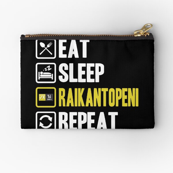 Eat Sleep Raikantopeni Repeat Bolsos de mano