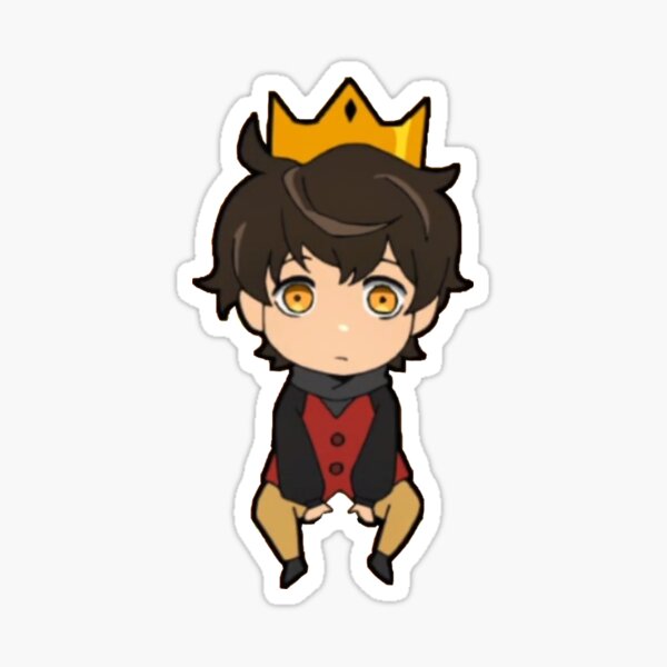Tower of god crown Bam Sticker