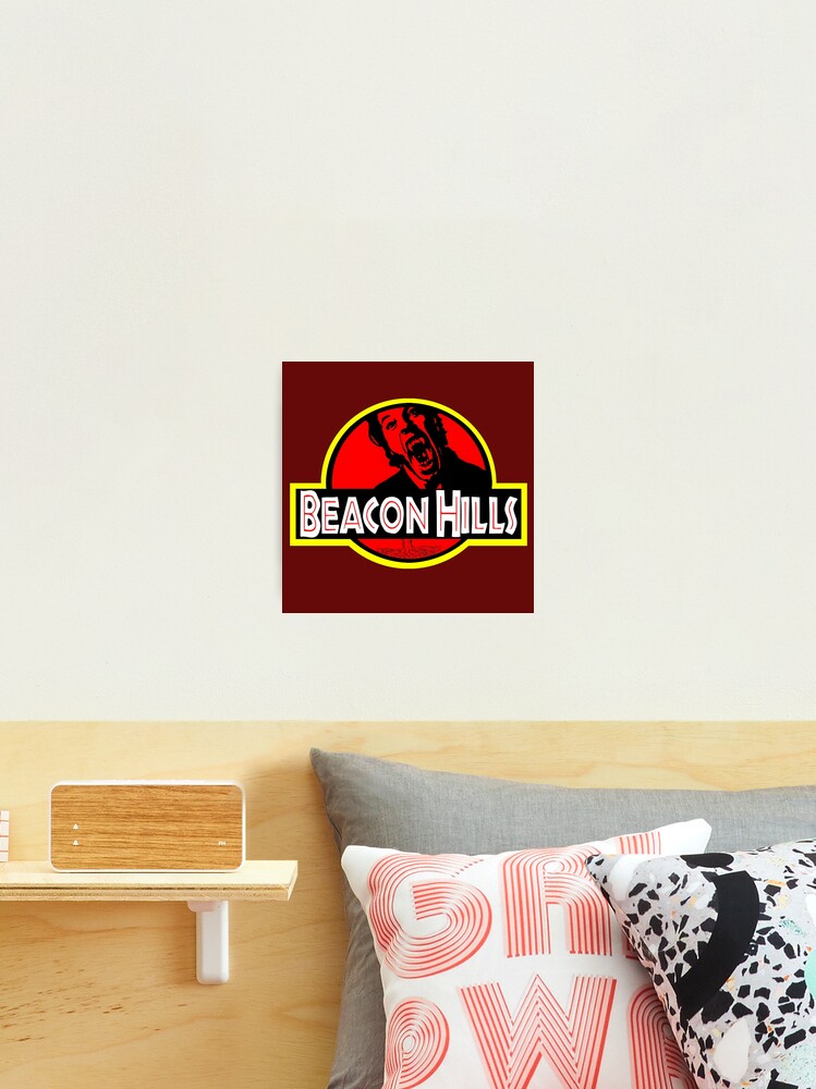 Beacon Hills High School Sticker Photographic Print for Sale by