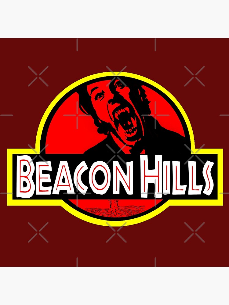 Beacon Hills High School Sticker Photographic Print for Sale by