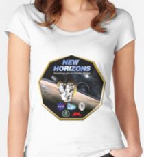 New Horizons Program Logo Women's Fitted Scoop T-Shirt