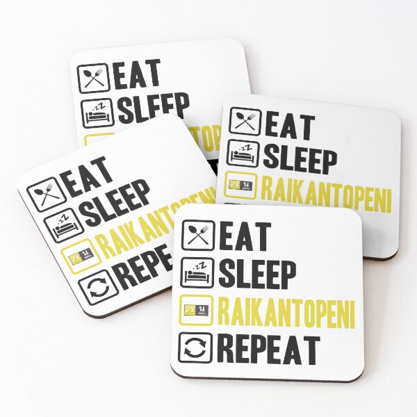 Item preview, Eat Sleep Raikantopeni Repeat 2 designed and sold by skeletonvenus.