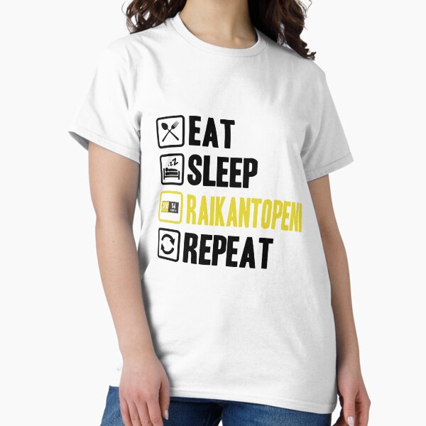 Item preview, Eat Sleep Raikantopeni Repeat 2 designed and sold by skeletonvenus.