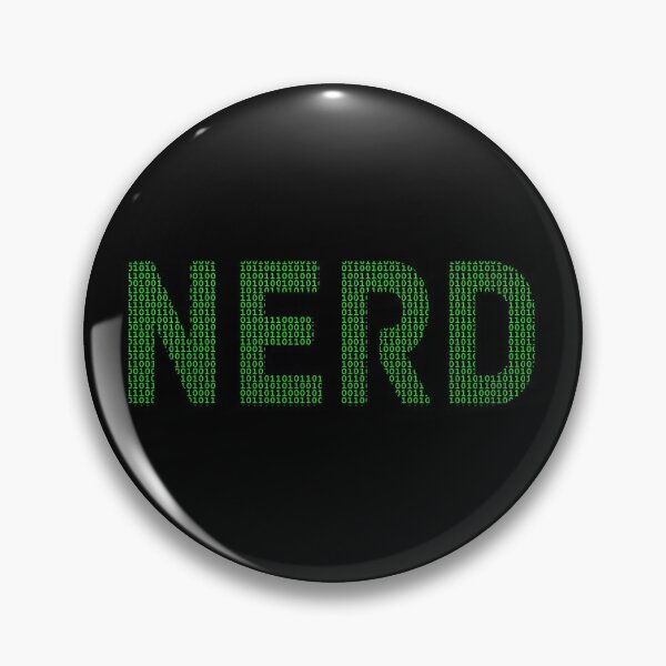 Item preview, Nerd Word in Green Binary designed and sold by MarkUK97.