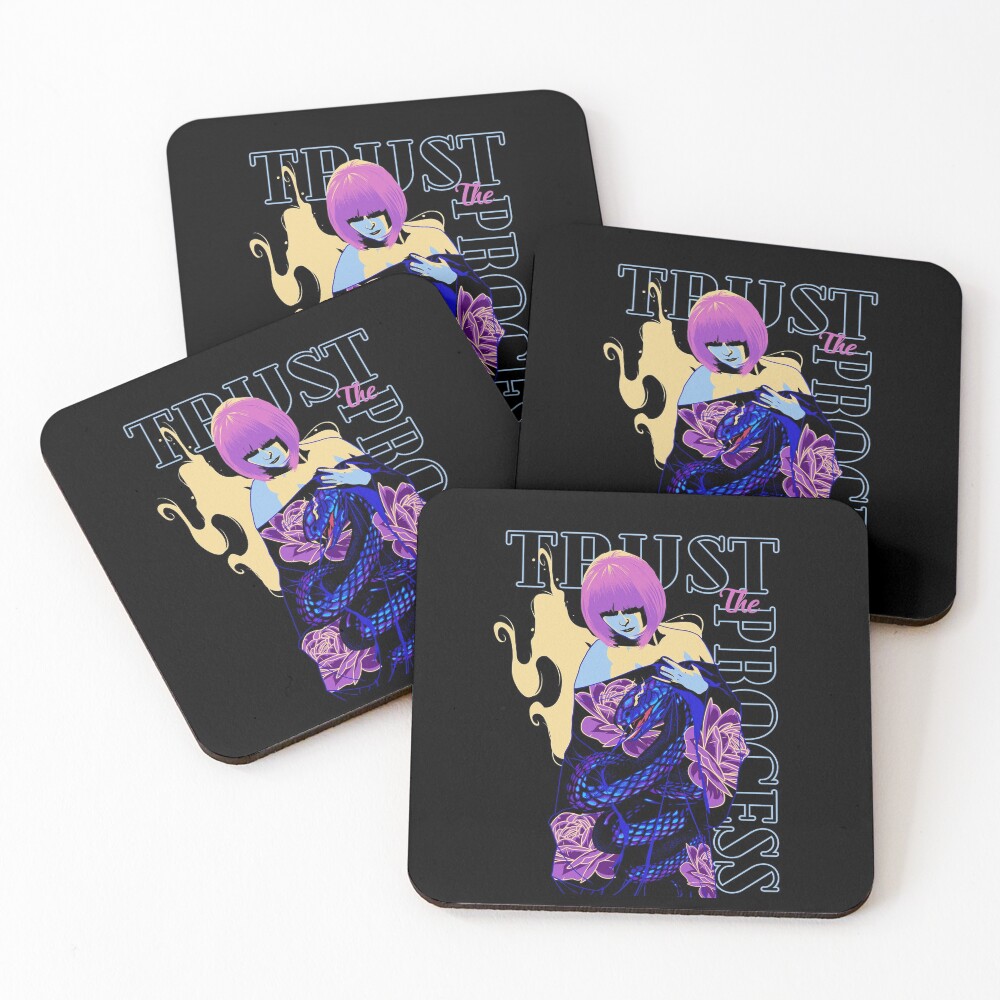 Item preview, Coasters (Set of 4) designed and sold by HeyMoonly.