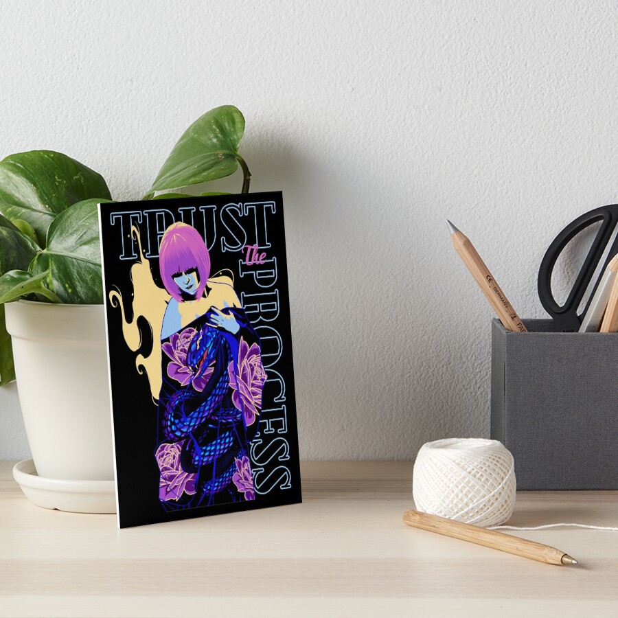 Item preview, Art Board Print designed and sold by HeyMoonly.