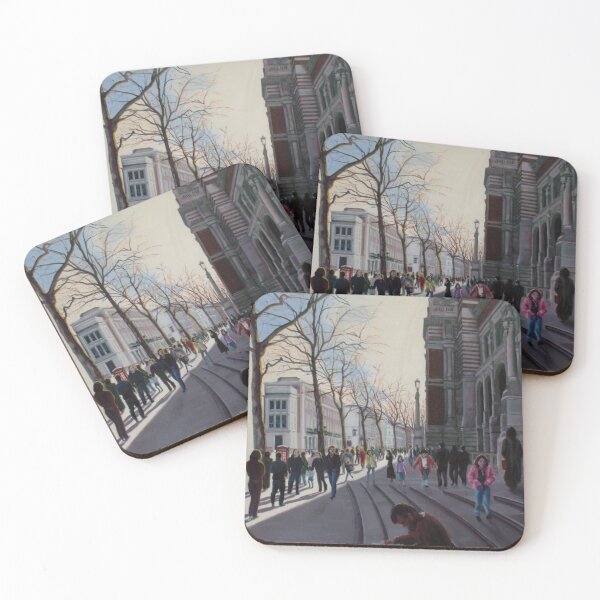 Item preview, Leaving the Victoria and Albert museum - early Spring in London designed and sold by Helen Imogen Field.