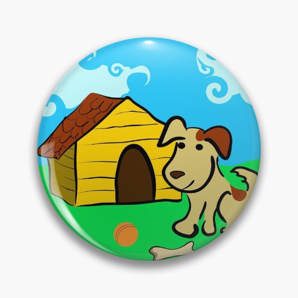 Item preview, Dog and kennel designed and sold by Shoshina.