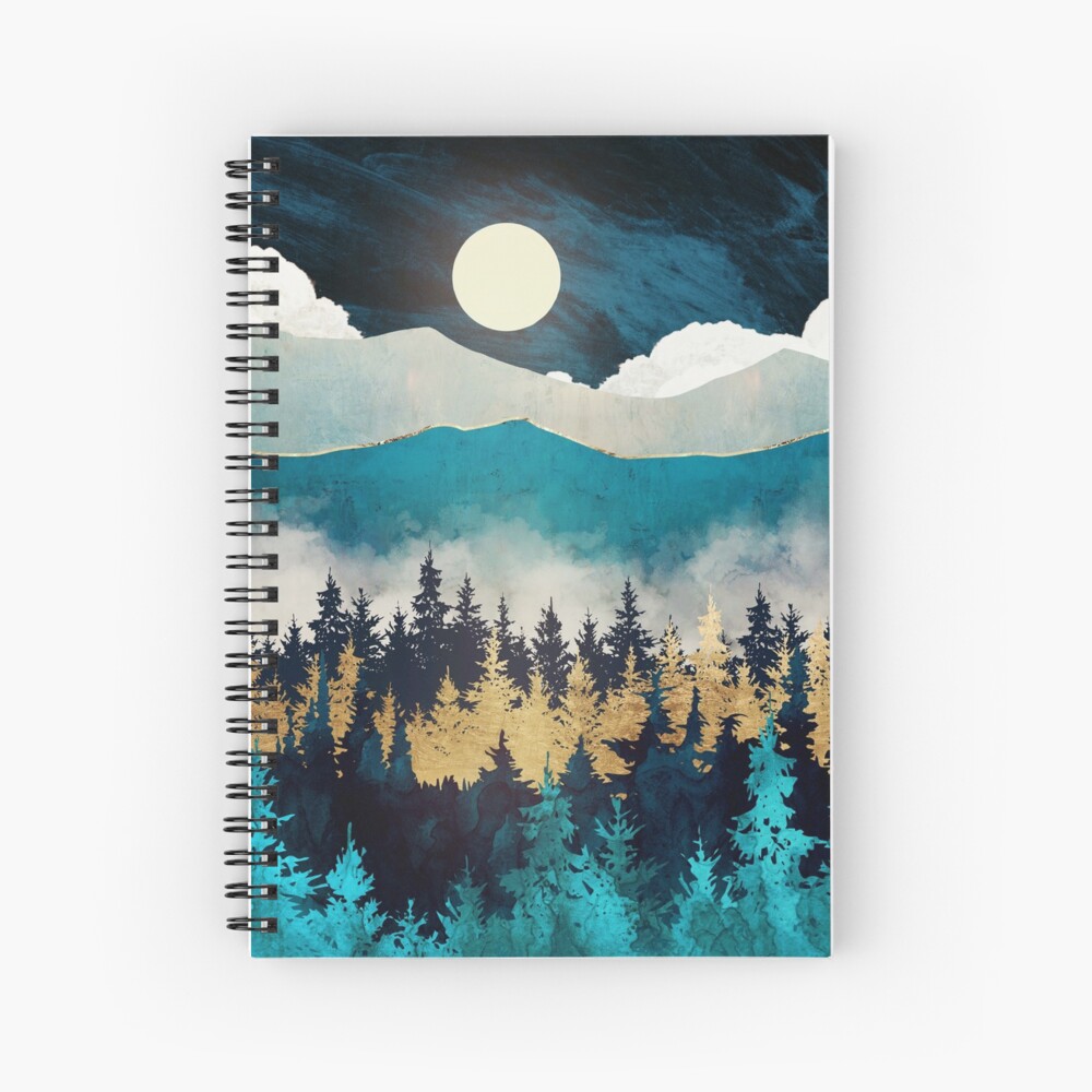 Item preview, Spiral Notebook designed and sold by spacefrogdesign.