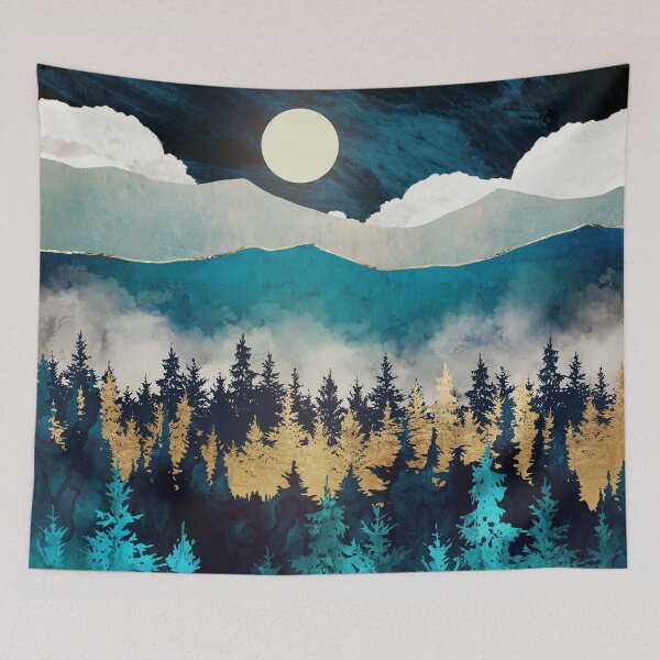 Item preview, Evening Mist designed and sold by spacefrogdesign.