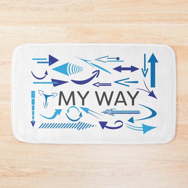 Item preview, My way- Blue Arrows designed and sold by sigdesign.
