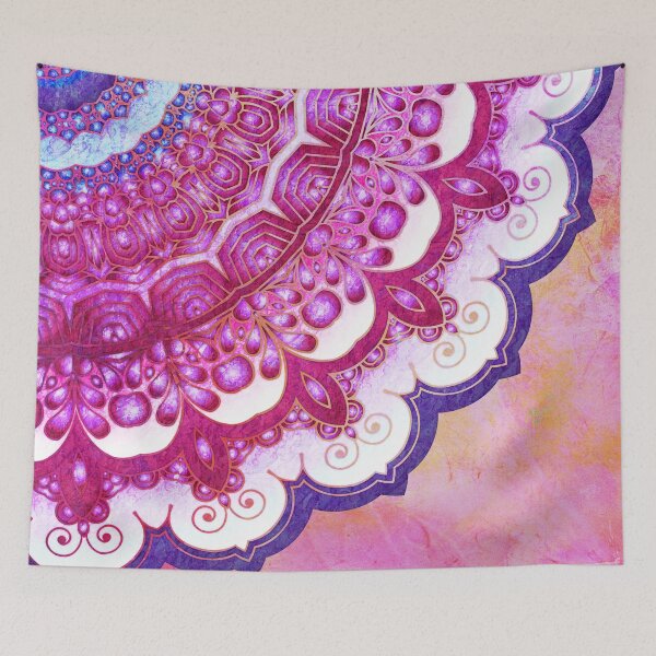 Item preview, Colorful Watercolor Mandala designed and sold by Octavia Soldani.