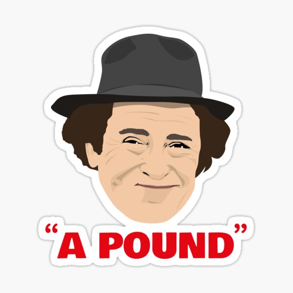 Peter Butterworth - A Pound! Sticker
