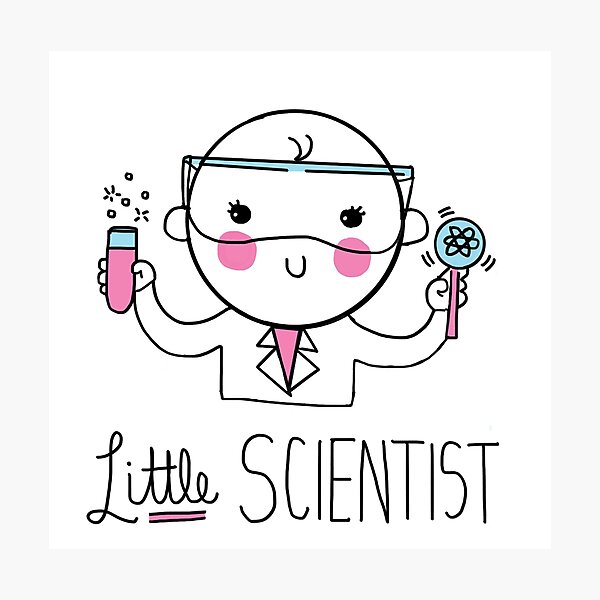 Item preview, Little Scientist designed and sold by twisteddoodles.