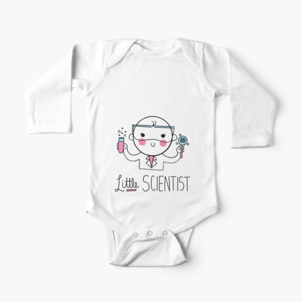 Little Scientist Long Sleeve Baby One-Piece