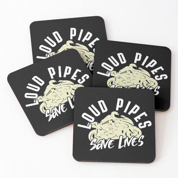 Item preview, Loud Pipes Save Lives Motorcycle designed and sold by brookes88.