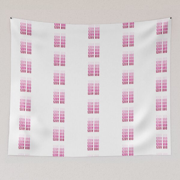 Item preview, Stay Rad Pink Gradient Sticker designed and sold by laurencude.