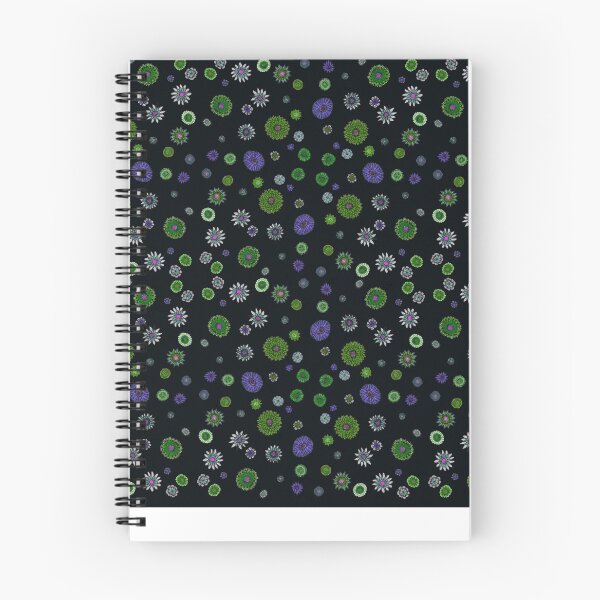Item preview, Flower pattern black designed and sold by Lois Gardiner.
