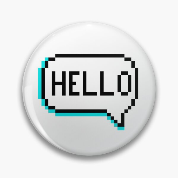 Item preview, HELLO Neon Text Bubble designed and sold by MaxIsConfused.