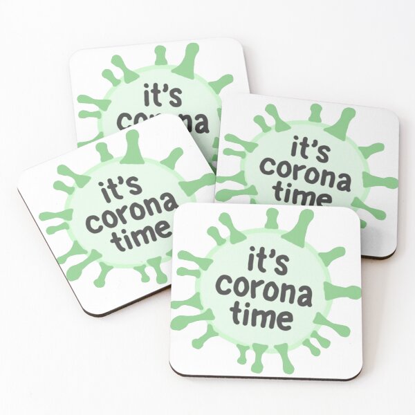 Item preview, It's corona time virus designed and sold by blue-liv.