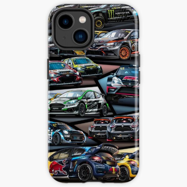 FIA World Rallycross 2019 - Dessin numérique Coque antichoc iPhone