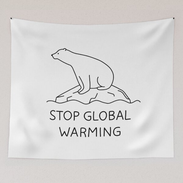 Item preview, Global Warming - Polar bear designed and sold by ValentinaHramov.