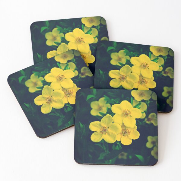 Item preview, Yellow Potentilla Blossoms designed and sold by VikingVisual.
